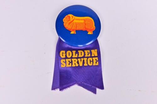 GOLDEN FLEECE: A 'Golden Service' Golden Fleece employee badge