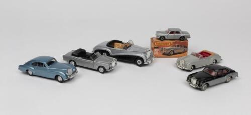 ROLLS ROYCE/BENTLEY: A collection of Rolls Royce and Bentley model toy cars, circa 1960s and later