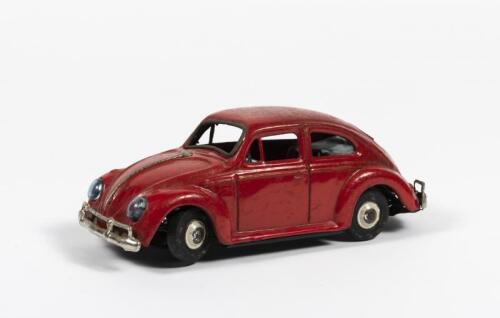 VOLKSWAGEN: A Japanese made tin red Volkswagen