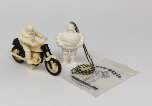 MICHELIN: Two Bibendum novelty figures 1970/80s and 2000s