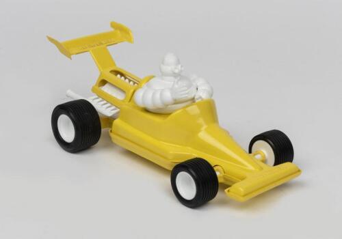 MICHELIN: A Bibendum puzzle of a Grand Prix car (yellow)