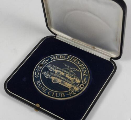 MERCEDES-BENZ: A Mercedes-Benz 300SL Club badge issued by the 300SL Club in Germany