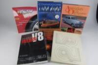 HOLDEN: Six Holden related books including; &lsquo;History of the Holden V8&rsquo; (signed Brock and signed by Martin)