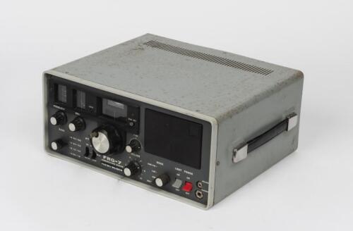 RECEIVERS: A Yaesu Musen FRG-7 communications receiver, late 1970's