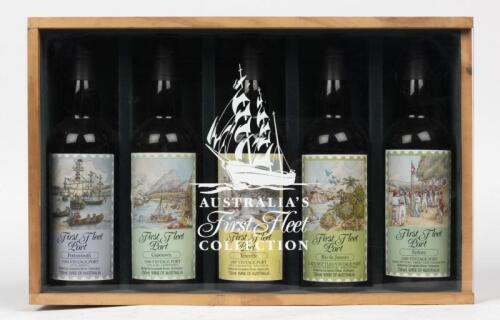 PORT: A case of Campbell's Wines First Fleet Vintage Port, Rutherglen Victoria,1986 & 1987