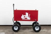HOLDEN: A modern Holden livery mobile Esky in trolly form, 69cm high x 91cm long x 56cm wide - 2