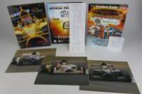 SYDNEY: Three Sydney race programmes including; &lsquo;2013 Sydney 500&rsquo; (with 50+ driver signatures)