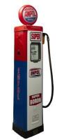 PETROL PUMP: A Wayne AS70 Electric petrol pump in Ampol livery, circa 1950's (233cm high) - 2