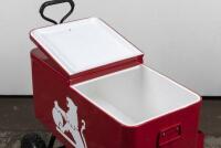 HOLDEN: A modern Holden livery mobile Esky in trolly form, 69cm high x 91cm long x 56cm wide - 3
