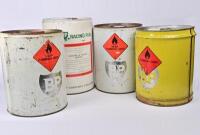 BP: Four 20 litre BP drums for racing fuel - 2