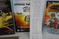 SYDNEY: Three Sydney race programmes including; &lsquo;2013 Sydney 500&rsquo; (with 50+ driver signatures) - 3