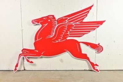 PEGASUS: A large modern laser cut Pegasus horse