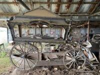 AMERICAN GLASS SIDED HEARSE, 1875 (SALEROOM NOTICE)