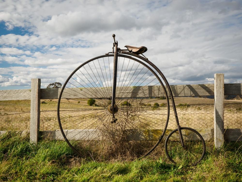 mini penny farthing