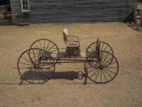 AMERICAN FOUR-SEAT HICKORY BUCKBOARD - 2