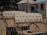 AMERICAN FOUR-SEAT HICKORY BUCKBOARD - 3