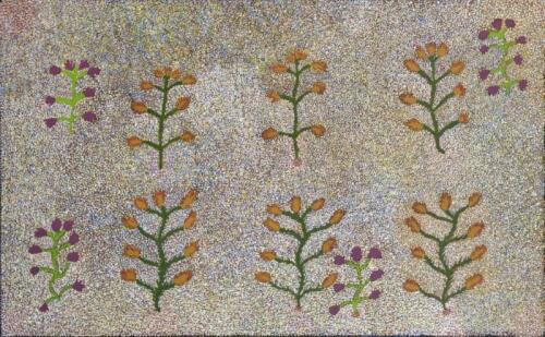ANGELINE PITJARA LUCK (BORN 1937), Untitled 2008, synthetic polymer on canvas, 75 x 121