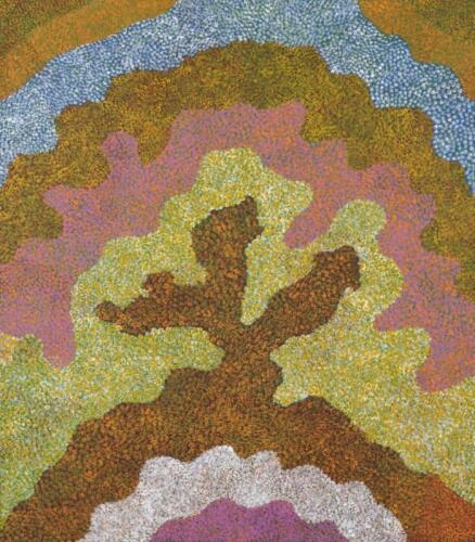 TJANGILI GEORGE, Untitled 2010, synthetic polymer on canvas, 66 x 76cm