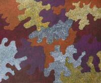 KALTJITI SCHOOL, Untitled 2013, synthetic polymer on canvas, 101 x 121.5cm