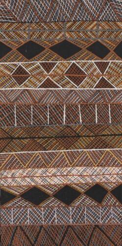 OWEN TIPILOURA, Untitled , synthetic polymer on canvas, 71 x 35cm