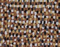RHONDA PLUMMER, After a Bushfire Been Through, synthetic polymer on canvas, 46 x 59cm