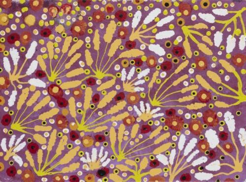 KALTJITI SCHOOL, Untitled 2013, synthetic polymer on canvas, 30 x 40cm