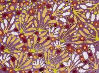 KALTJITI SCHOOL, Untitled 2013, synthetic polymer on canvas, 30 x 40cm