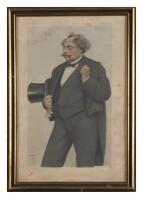 VANITY FAIR: A collection of three framed excerpts from Vanity Fair magazine from 1879 - 1901 - 2