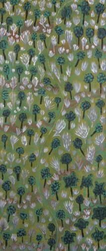 IWANA (ANTJAKITJA) KEN (BORN 1937), Untitled 200, synthetic polymer paint on linen, 151.5 x 65cm