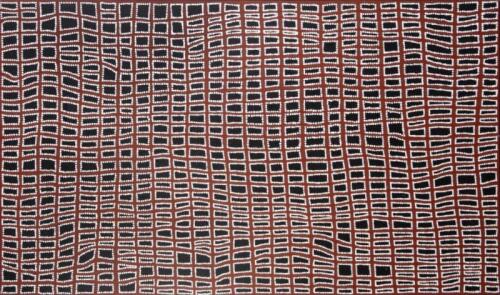 NELLI NAKAMARA, Mina Mina, synthetic polymer on canvas, 89.5 x 152.5cm