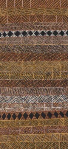 OWEN TIPILOURA, Untitled , synthetic polymer on canvas, 53 x 115cm