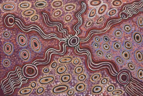 IWANA (ANTJAKITJA) KEN (BORN 1937), Untitled 2010, synthetic polymer paint on canvas, 60 x 88cm