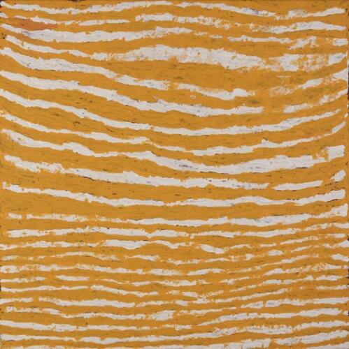 MAKINTI NAPANANGKA (1922-2011), Untitled, synthetic polymer on linen, 91 x 91cm