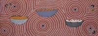 MARIE SHILLING (BORN 1947), Bush Tucker (Untitled), synthetic polymer on linen, 46 x 122cm