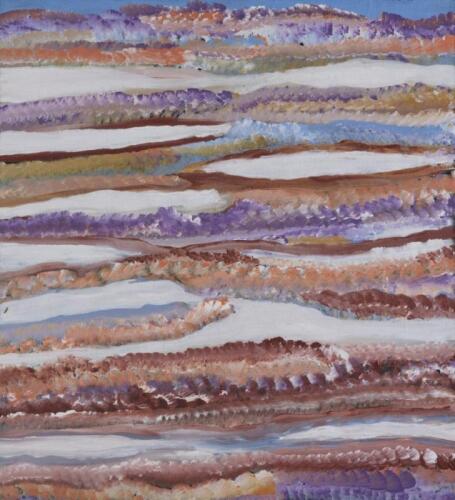 ARTIST UNKNOWN, Untitled, synthetic polymer on linen, 61 x 56cm