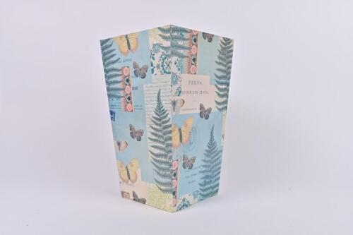 POUBELLE: A decoupage style decorated rectangular poubelle, 36cm high
