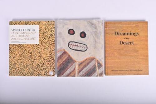 ABORIGINAL ART: Three books featuring dot paintings of the Western Desert, Crossing Country (Art Gallery NSW) and Spirit Country Contemporary Aboriginal Art
