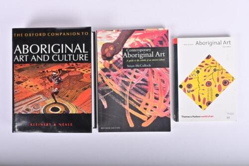ABORIGINAL ART: Three books on Aboriginal Art including the Oxford Companion of Aboriginal Art and Culture