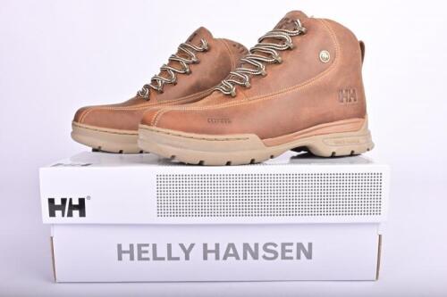 HIKING BOOTS: A pair of lady's Helly Hansen W Berthed 3 hiking boots, 'Cornstalk/Gum ', size UK6/US8, RRP $249. New in box