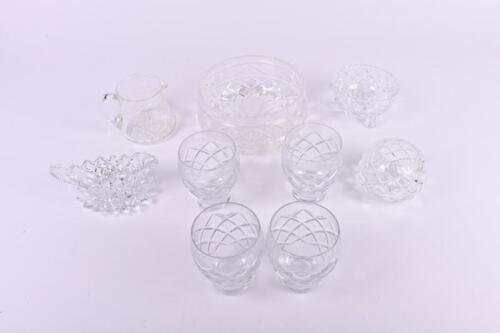 CRYSTAL: A collection of cut glass crystal
