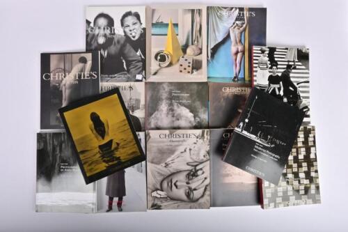 PHOTOGRAPHY: A collection of Christie's auction catalogues featuring photographs