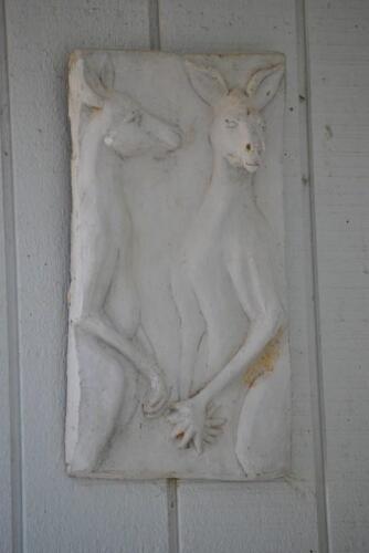 BENSEN MARIE, Yes Please 1988, ceramic wall plaque, signed, titled and dated to right side: bensen marie yes please 1988, 39 x 22cm *(see note)