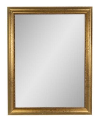 MIRROR: A large gilt framed overmantel mirror, 140 x 110cm