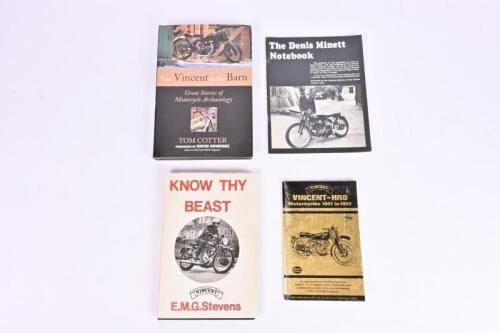 VINCENT-HRD: Four books relating to Vincent-HRD