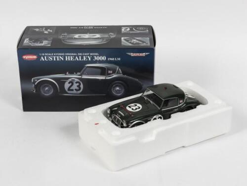 AUSTIN: A NOS 1:18 scale by Kyosho Austin Healy 3000 - 1960LM #23