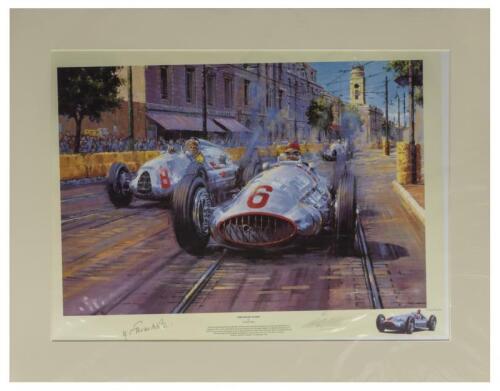 NICHOLAS WATTS: High quality limited edition print by Nicholas Watts titled 'THE END OF AN ERA' Signed limited edition 430/500 with CoA