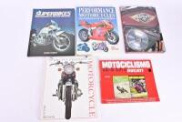 MOTORCYCLING: Five motorcycling reference books
