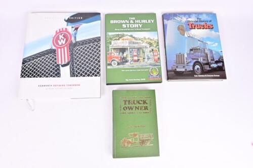 TRUCKS: Four truck related books, two signed by Bryan Thomson