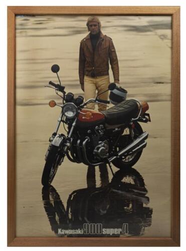 KAWASAKI: An original 1975 Kawasaki 900 Z1 poster