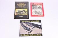 VINCENT-HRD: Three books relating to Vincent-HRD motorcycles